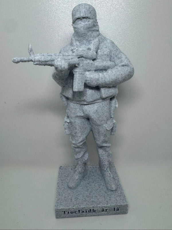 Irish Army Soldier - Tiocfaidh ár lá - Irish Republican Memorabilia - Large