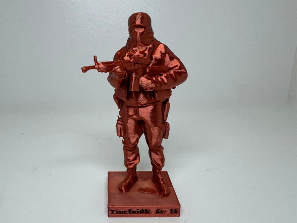 Irish Army Soldier Copper
